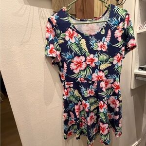 Floral Print Women's Dress